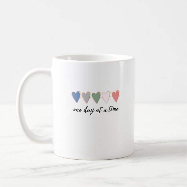 Caneca De Café um dia de cada vez (Esquerda)