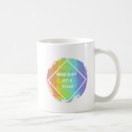 Caneca De Café Um Dia De Cada Vez - NA, Narcóticos Anônimos