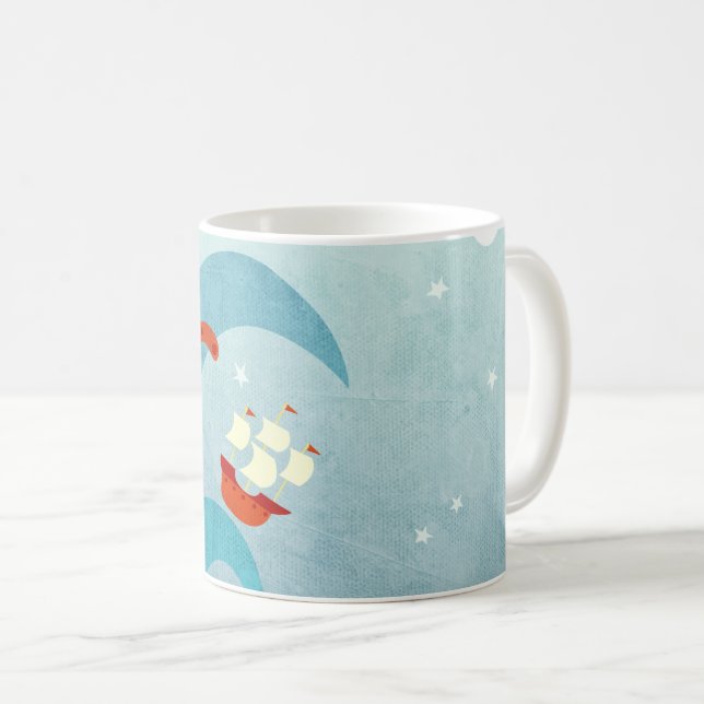 Caneca De Café Um dia ruim para marinheiros (Frente Esquerda)