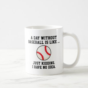 Caneca De Café Um dia sem beisebol