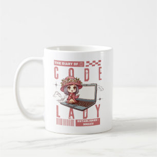 Caneca De Café Um diário de uma dama do código