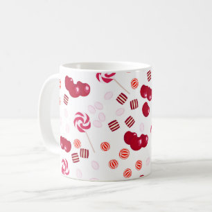 Caneca De Café Um doce doce doce de colírio de cereja brilhante