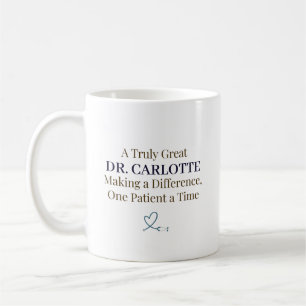 Caneca De Café Um Doutor Verdadeiramente Grande Apreciação Person