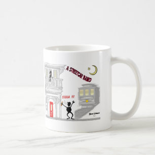 Caneca De Café Um eléctrico nomeado DESEJO