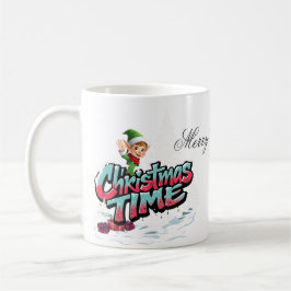 Caneca De Café Um elfo animado