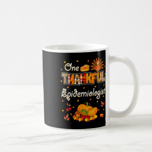 Caneca De Café Um Epidemiologista Grato Ação de Graças Outono