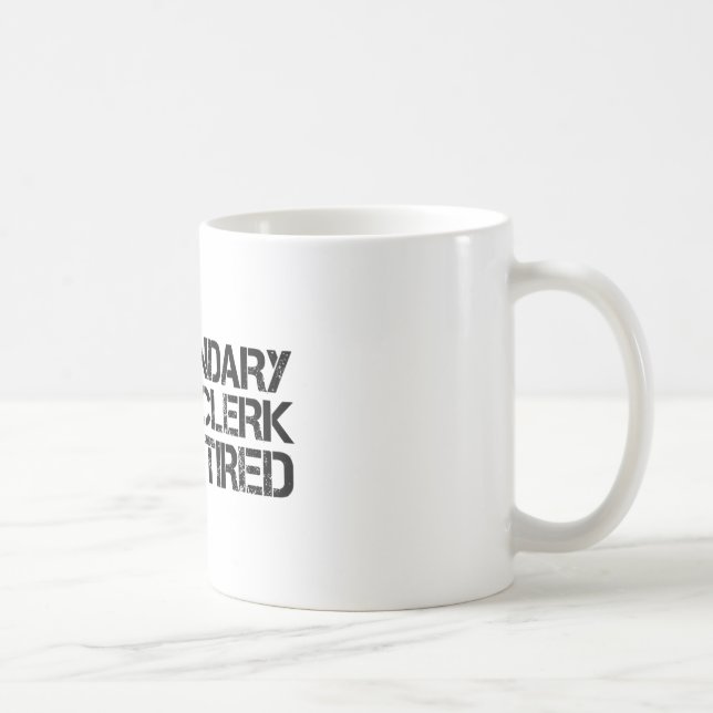 Caneca De Café UM ESCRITÓRIO LEGENDÁRIO RECUSA O Funny Retirem (Direita)