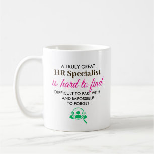 Caneca De Café Um Especialista de RH Verdadeiramente Ótimo – Nome