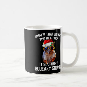 Caneca De Café Um Esquilo De Natal De Squeaky Squeaky