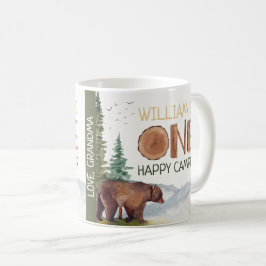 Caneca De Café Um Feliz Aniversário do Urso da Madeira 
