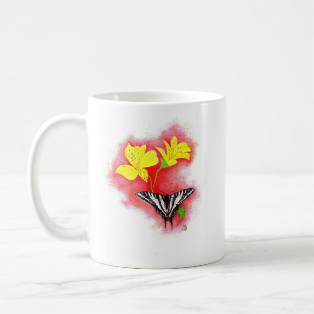 Caneca De Café "Um Flutter" (Esquerda)