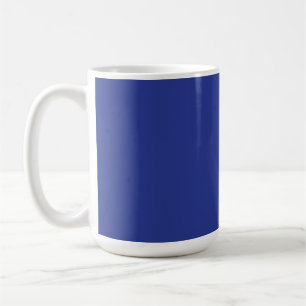 Caneca De Café Um fundo azul sólido sem outro elemento visível