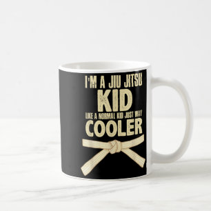 Caneca De Café Um Garoto de Jiu-Jitsu Engraçado Artes Marciais Ca