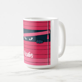 Caneca De Café Um gato estilizado minimalista
