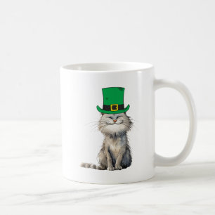Caneca De Café Um gato irlandês feliz