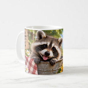 Caneca De Café Um Guaxinim Travesso