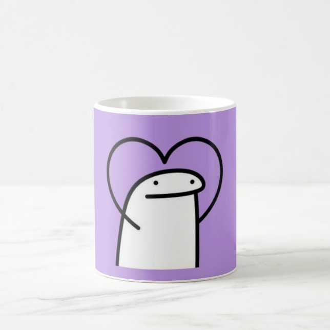 Caneca De Café Um homem de desenho animado (Centro)