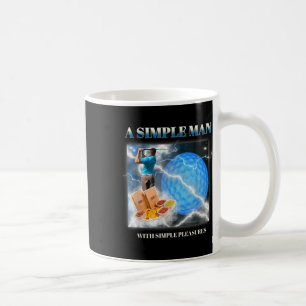 Caneca De Café Um Homem Simples Com Simples Mens De Golfe Engraça
