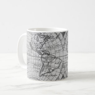 Caneca De Café Um mapa do mundo