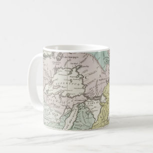 Caneca De Café Um mapa exato de Canadá, 1761