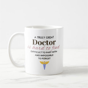 Caneca De Café Um Médico Verdadeiramente Ótimo – Nome Personaliza