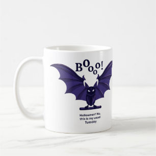 Caneca De Café Um morcego com uma envergadura larga