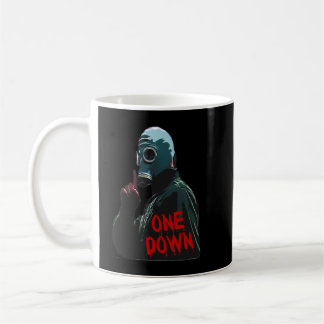 Caneca De Café Um Morto De Camisa Para Baixo Significa Estilo De