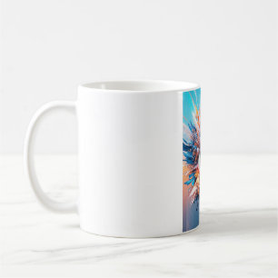 Caneca De Café Um Mundo De Maravilha Começa Com Visão