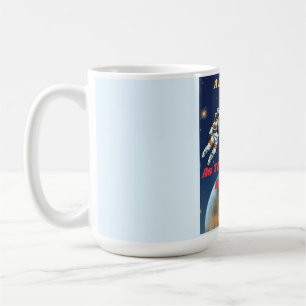 Caneca De Café Um olhar do espaço, enquanto o mundo queima