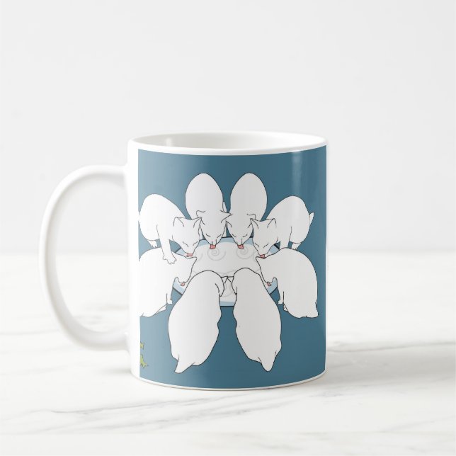 Caneca De Café Um-Ordenha oito Manx… Feriado (Esquerda)