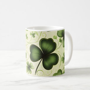 Caneca De Café Um padrão para camarões e revólveres