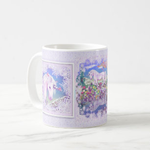 Caneca De Café um paraíso e neve roxos