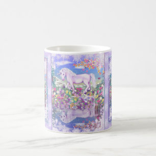 Caneca De Café Um paraíso e neve roxos