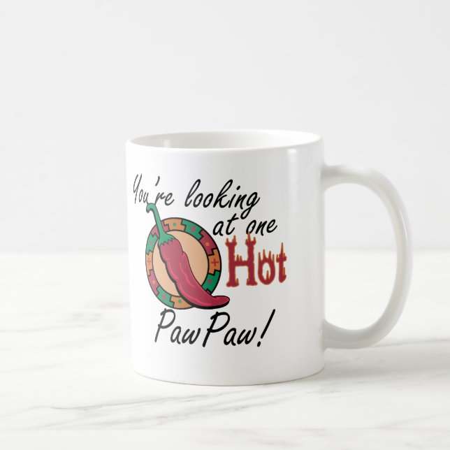 Caneca De Café Um PawPaw quente (Direita)