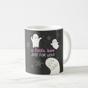 Caneca De Café Um Pequeno Boo Só para Você Presente de Fantasma d