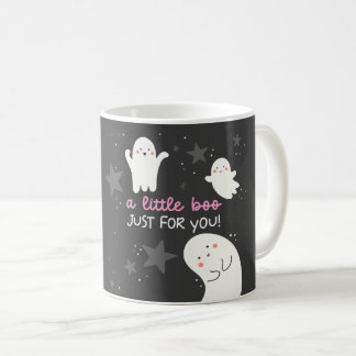 Caneca De Café Um Pequeno Boo Só para Você Presente de Fantasma d