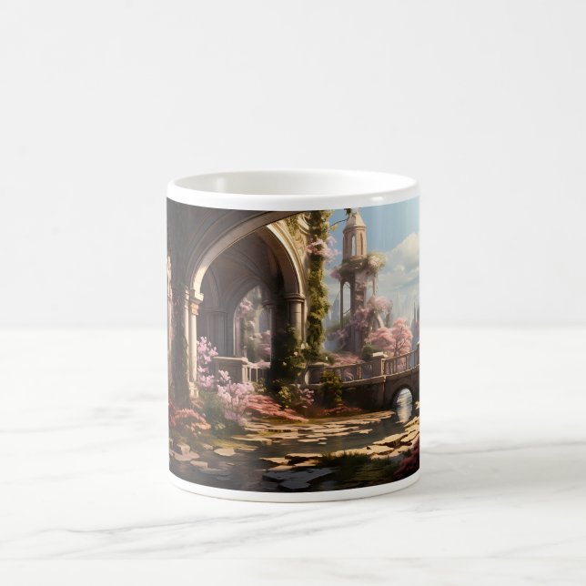 Caneca De Café Um Pequeno Rio No Edifício Abandonado (Centro)