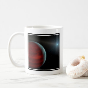 Caneca De Café Um Planeta Gigante A Gás Em Torno De Uma Estrela N