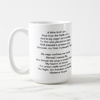 Caneca De Café Um poema pequeno do pássaro pela senhora Guyon