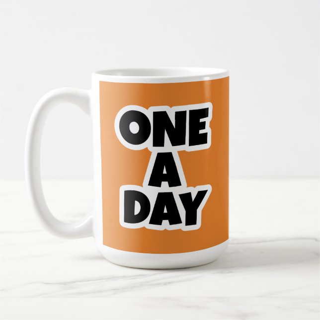 Caneca De Café Um por dia (Esquerda)