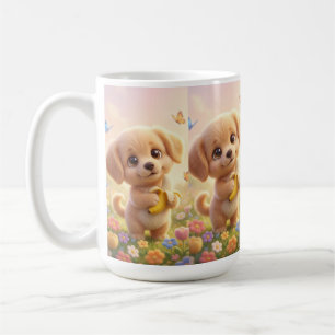Caneca De Café Um Pouco de Sol e uma Banana