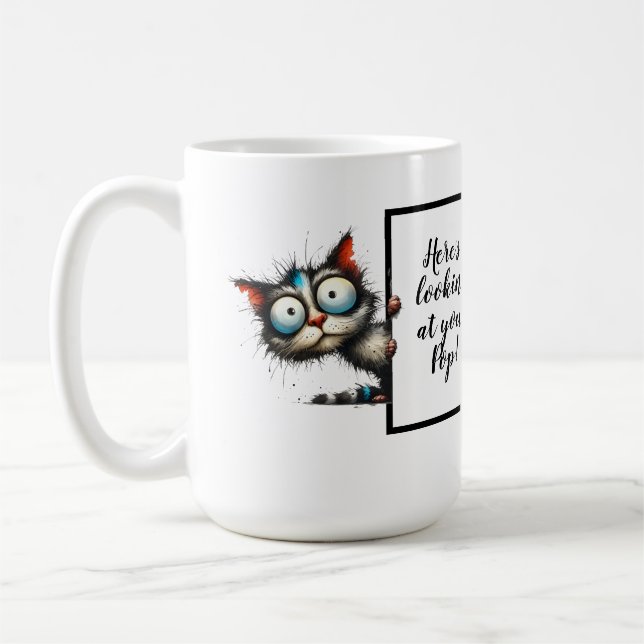 Caneca De Café Um presente de pai engraçado e peculiar (Esquerda)