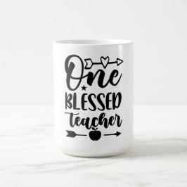 Caneca De Café Um Professor Abençoado