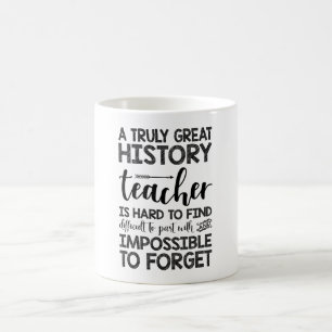Caneca De Café Um Professor De História De Excelente É Duro De 