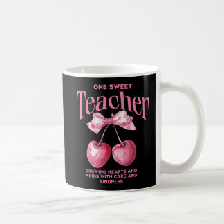Caneca De Café "Um Professor Doce" Personalizado - Cherries Coque