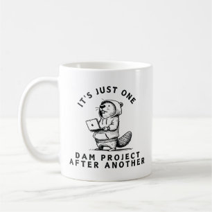 Caneca De Café Um Projeto de Barragem Depois do Outro
