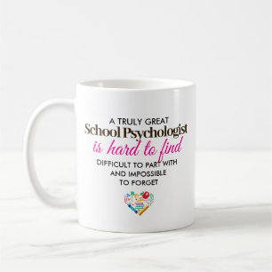 Caneca De Café Um psicólogo da escola de Excelente verdadeiro - N