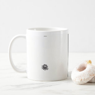Caneca De Café um quadro preto e branco de um monte de flores