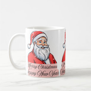 Caneca De Café Um retrato de Papai Noel