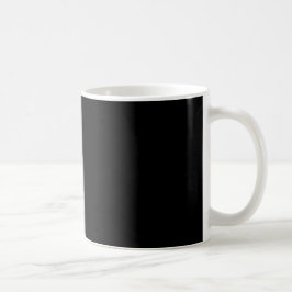 CANECA DE CAFÉ UM SACO PRETO